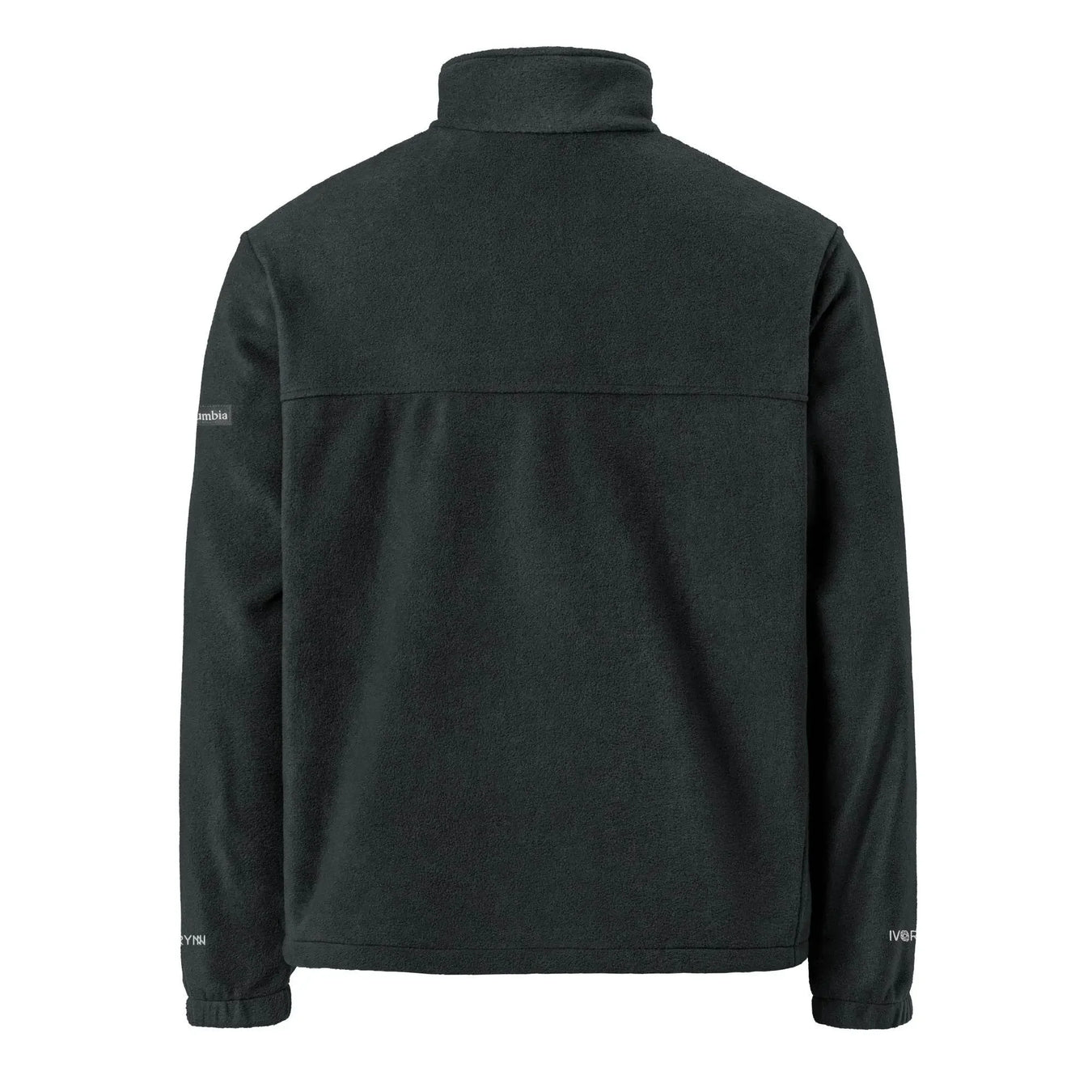 Classic Black Unisex Columbia Fleece Jacket - IVORYNN