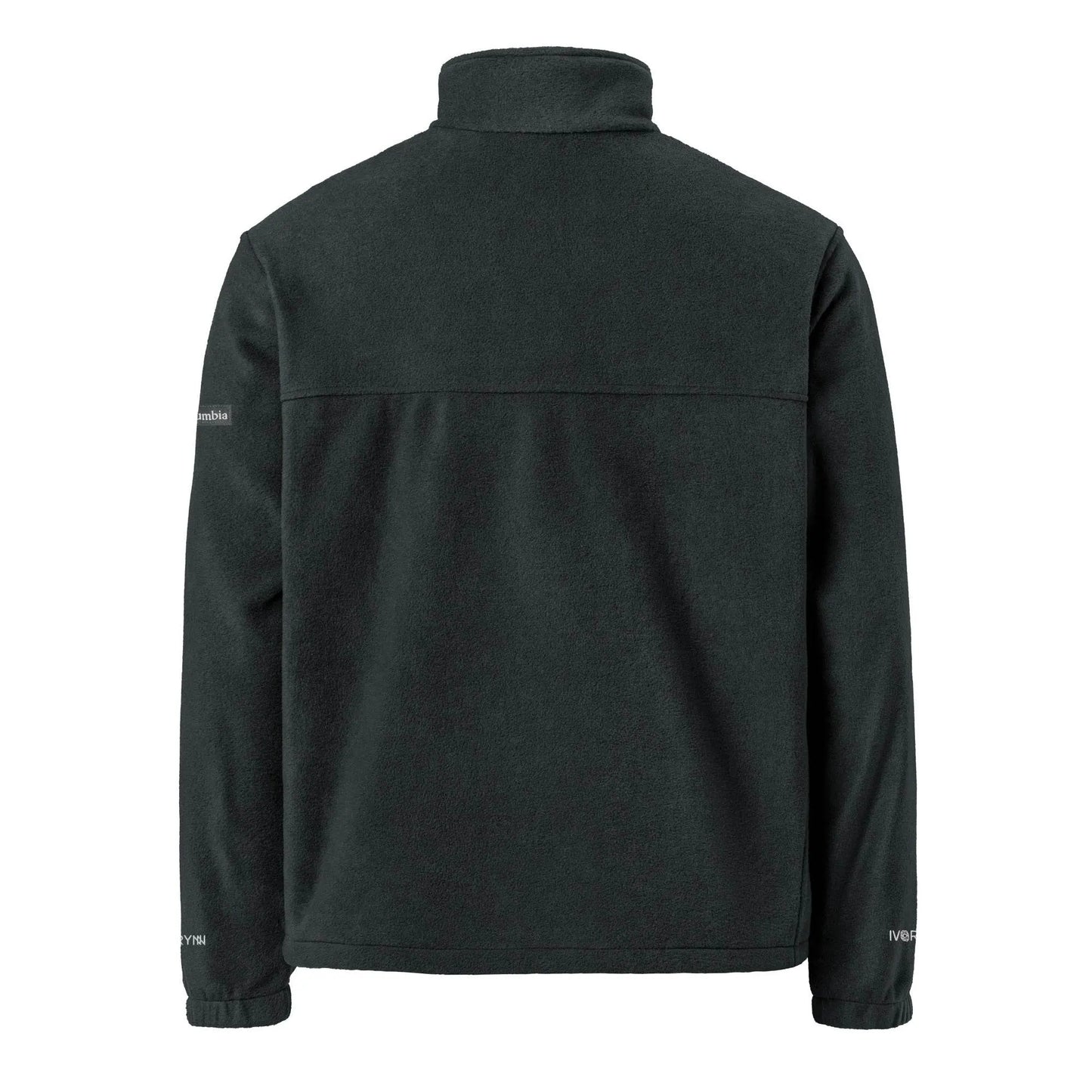 Classic Black Unisex Columbia Fleece Jacket - IVORYNN