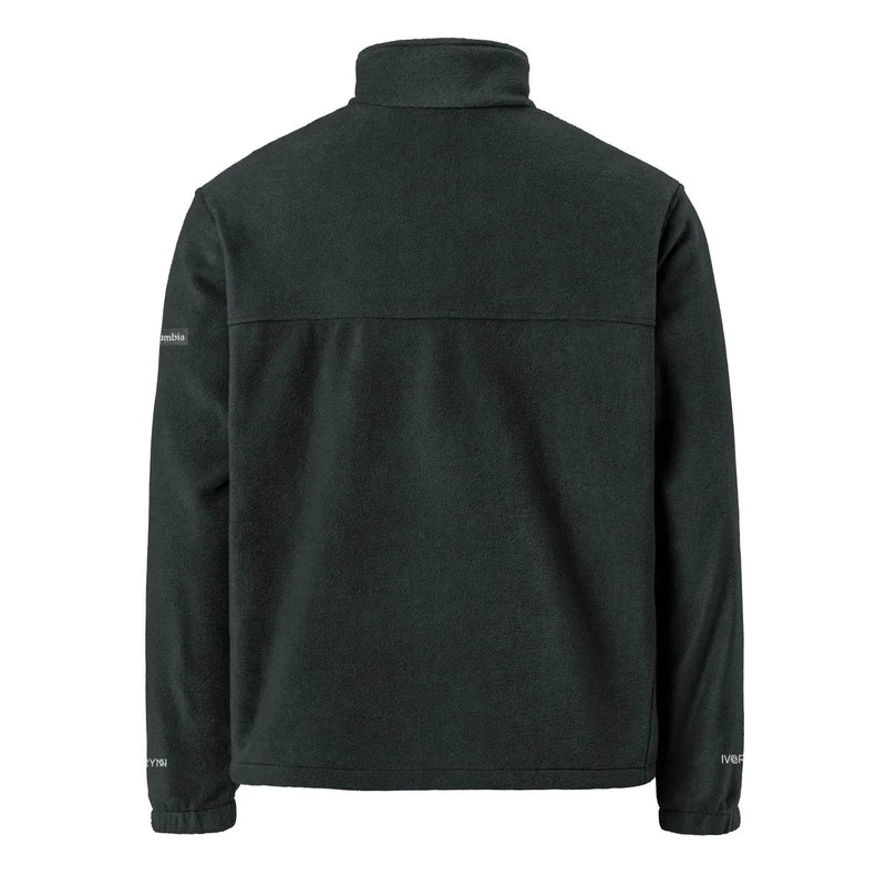 Classic Black Unisex Columbia Fleece Jacket - IVORYNN