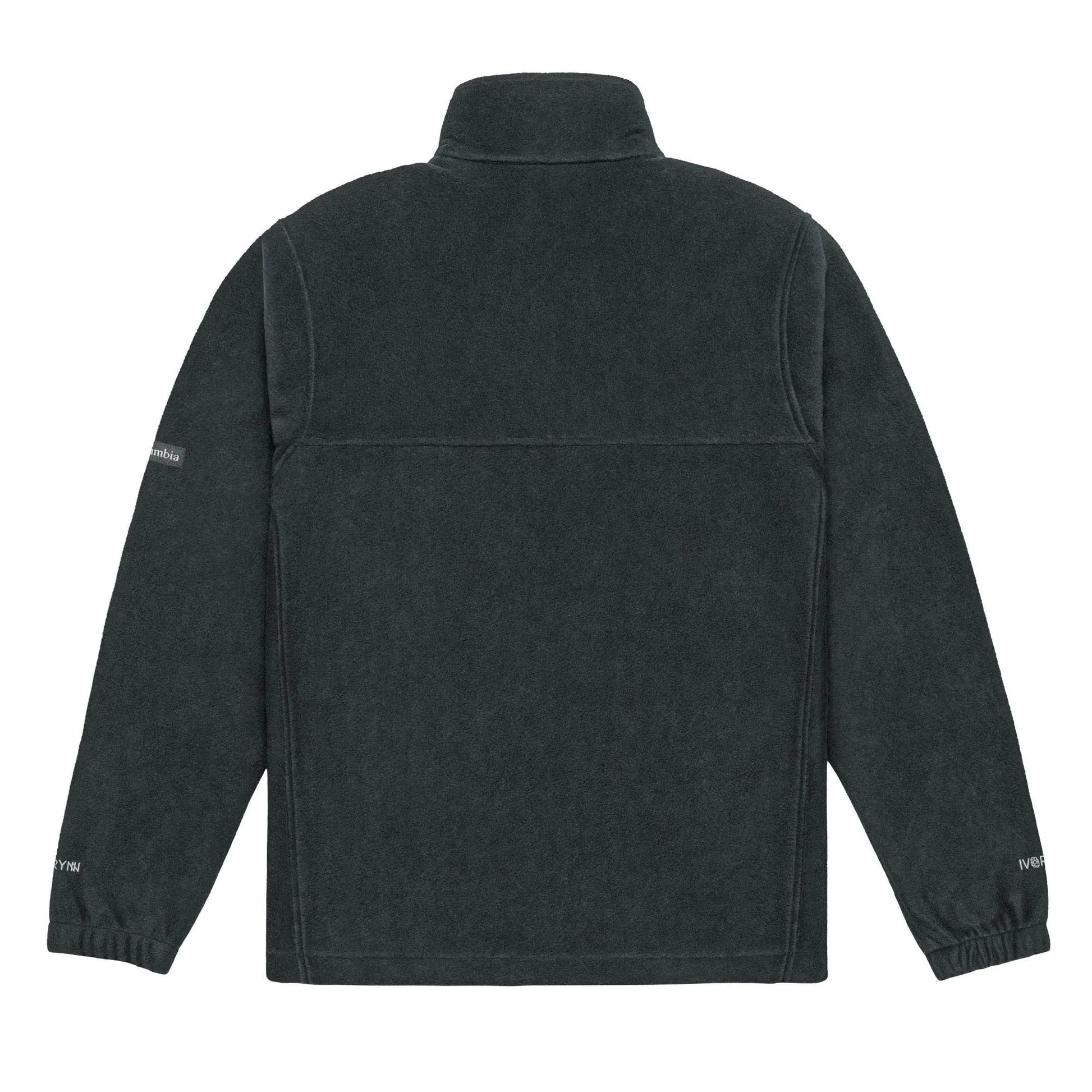 Classic Black Unisex Columbia Fleece Jacket - IVORYNN