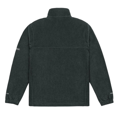 Classic Black Unisex Columbia Fleece Jacket - IVORYNN