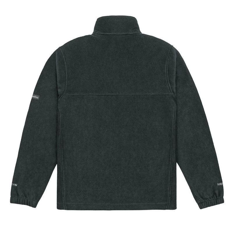 Classic Black Unisex Columbia Fleece Jacket - IVORYNN