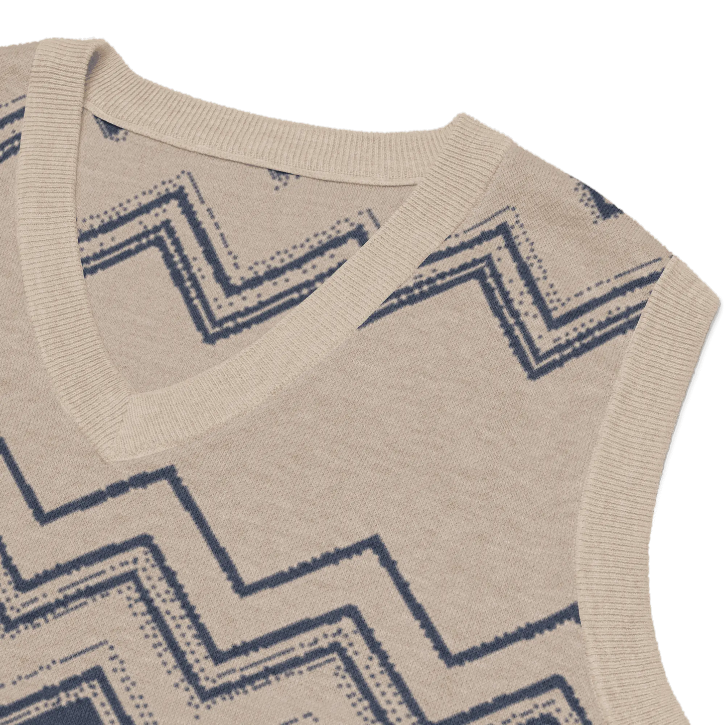 Classic Vintage V-neck Men Knitted vest - IVORYNN