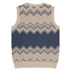Classic Vintage V-neck Men Knitted vest - IVORYNN