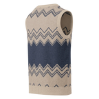 Classic Vintage V-neck Men Knitted vest - IVORYNN