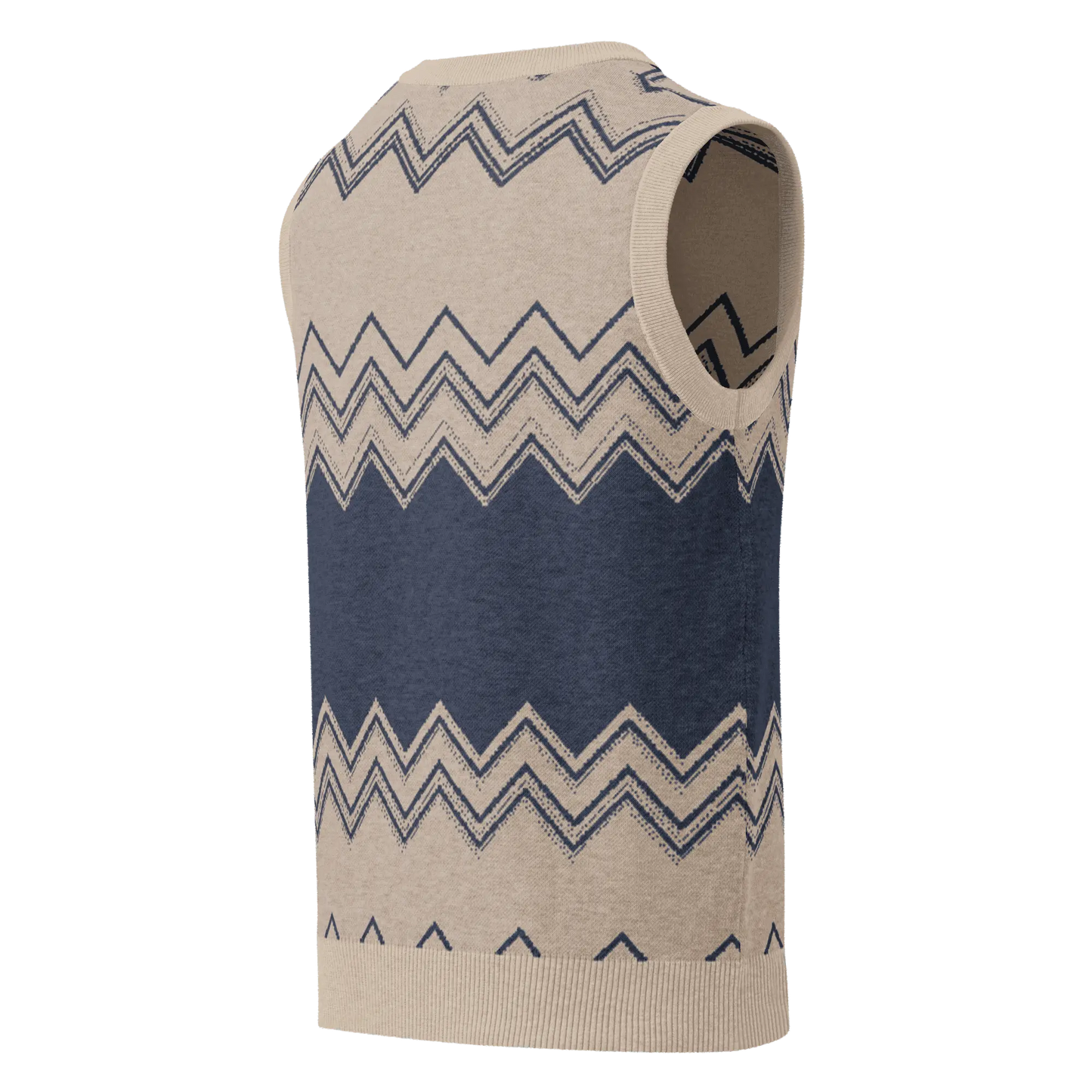 Classic Vintage V-neck Men Knitted vest - IVORYNN