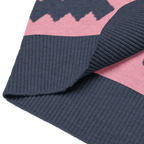 Classic Vintage V-neck Pink Men Knitted vest - IVORYNN