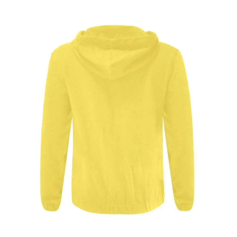 Classic Zip Yellow Hoodie - IVORYNN