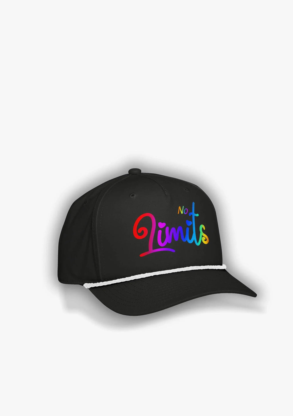 Comfort No Limits Classic rope Black cap - IVORYNN