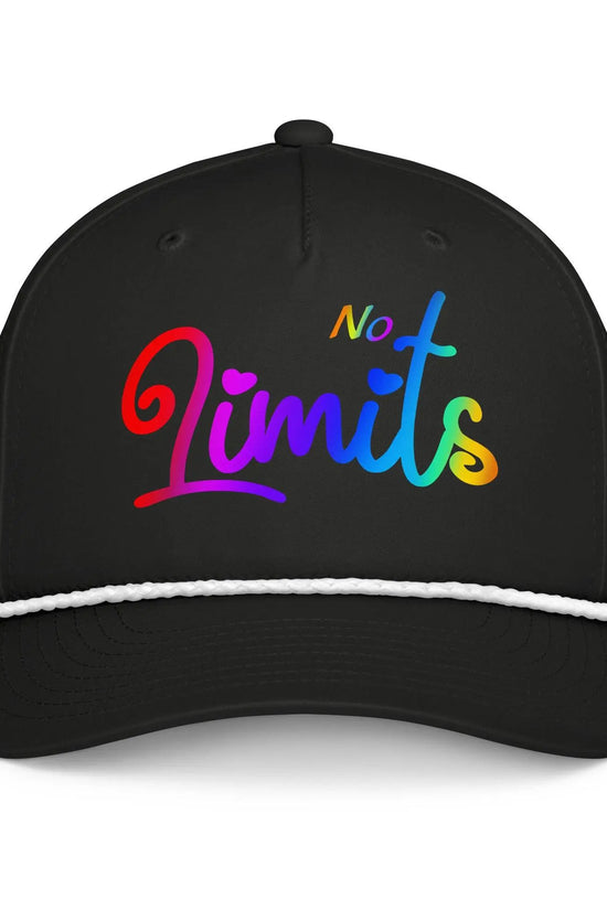 Comfort No Limits Classic rope Black cap - IVORYNN