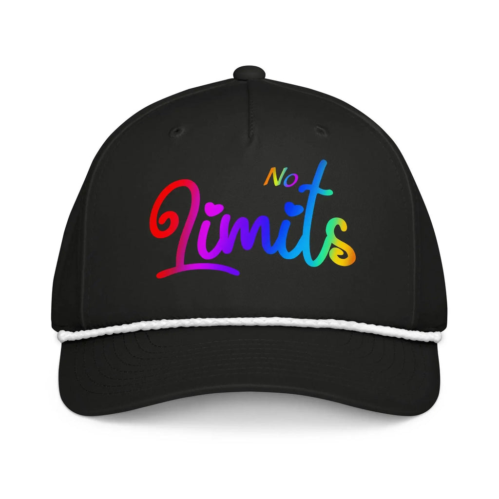 Comfort No Limits Classic rope Black cap - IVORYNN