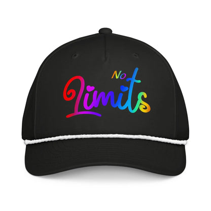 Comfort No Limits Classic rope Black cap - IVORYNN