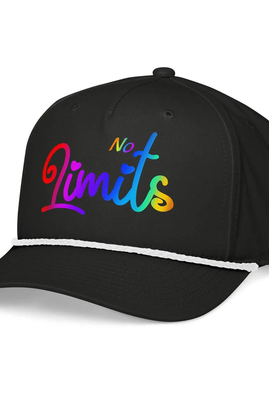 Comfort No Limits Classic rope Black cap - IVORYNN