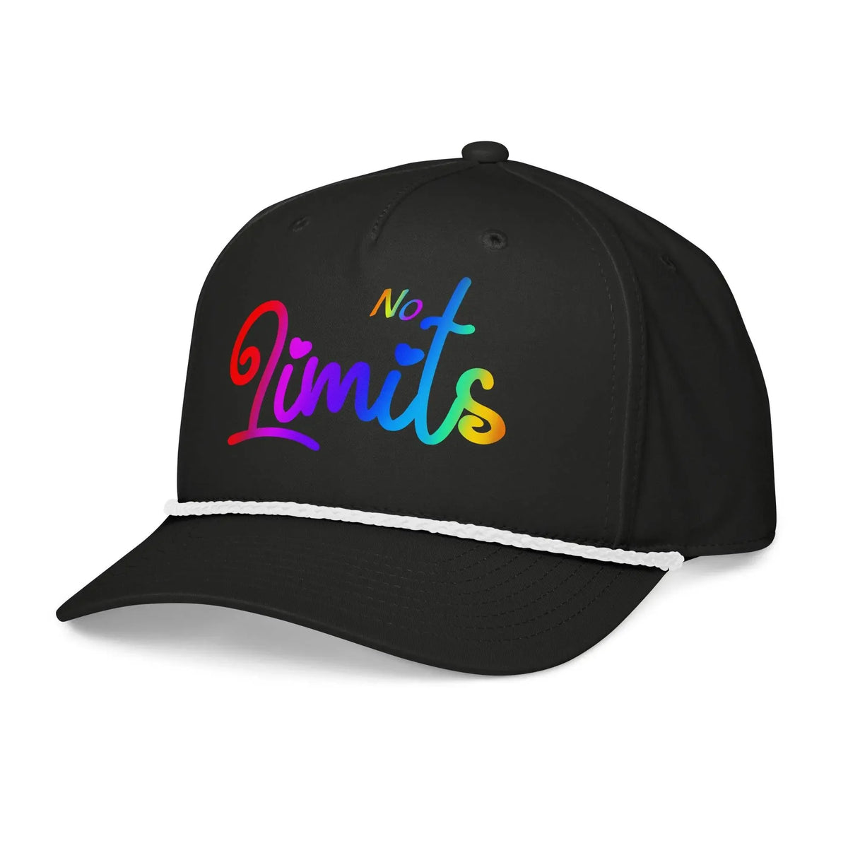 Comfort No Limits Classic rope Black cap - IVORYNN