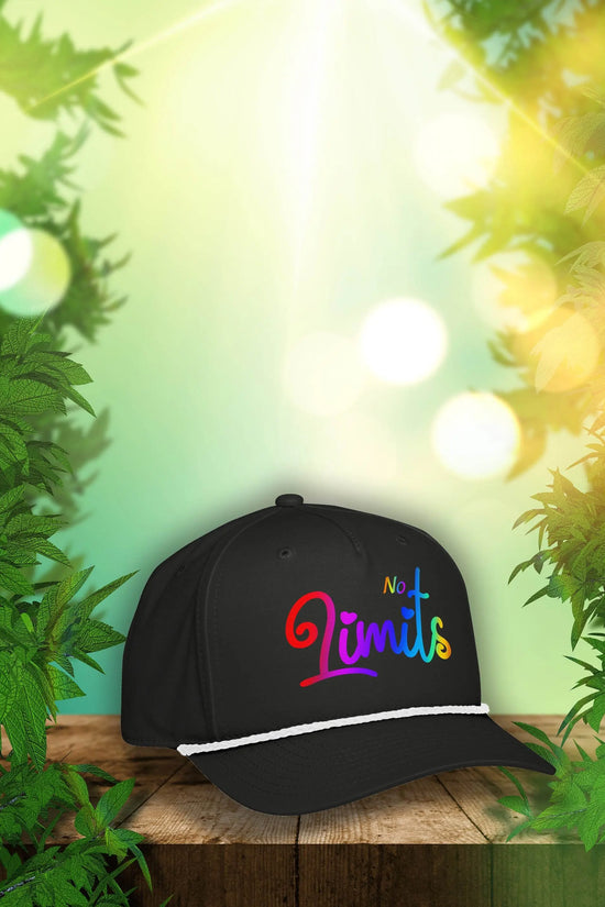 Comfort No Limits Classic rope Black cap - IVORYNN