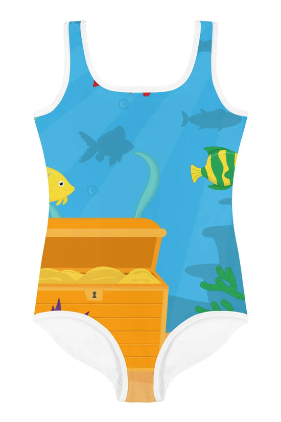 Comfortable Fit Deep Fade Kids Swimsuit - IVORYNN