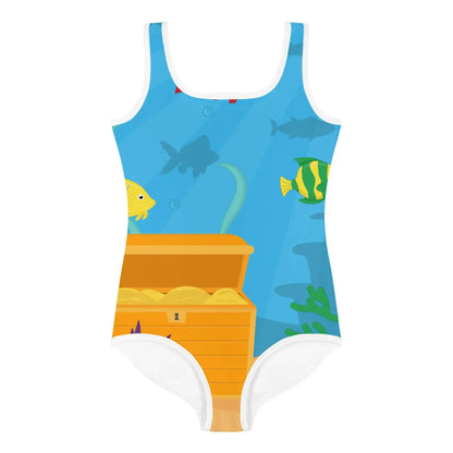 Comfortable Fit Deep Fade Kids Swimsuit - IVORYNN