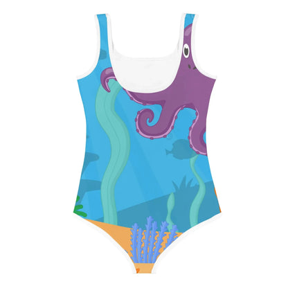 Comfortable Fit Deep Fade Kids Swimsuit - IVORYNN