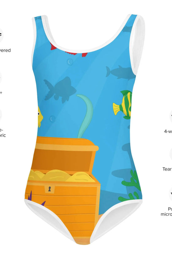 Comfortable Fit Deep Fade Kids Swimsuit - IVORYNN