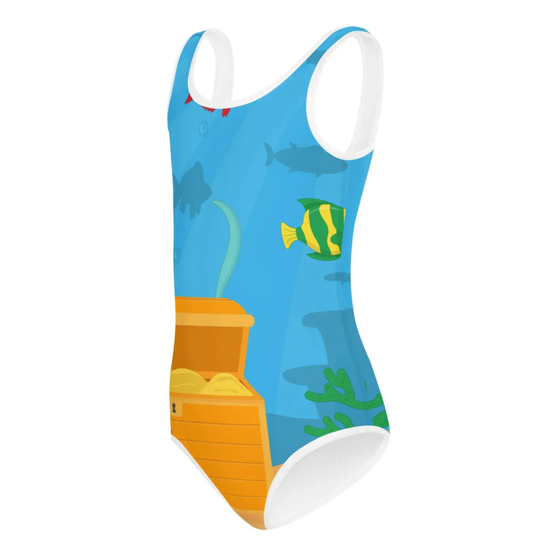 Comfortable Fit Deep Fade Kids Swimsuit - IVORYNN