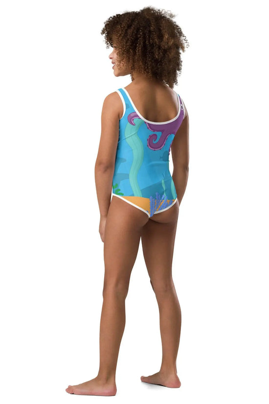 Comfortable Fit Deep Fade Kids Swimsuit - IVORYNN