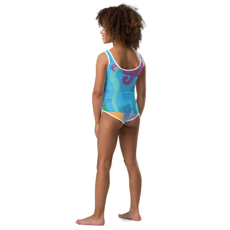 Comfortable Fit Deep Fade Kids Swimsuit - IVORYNN