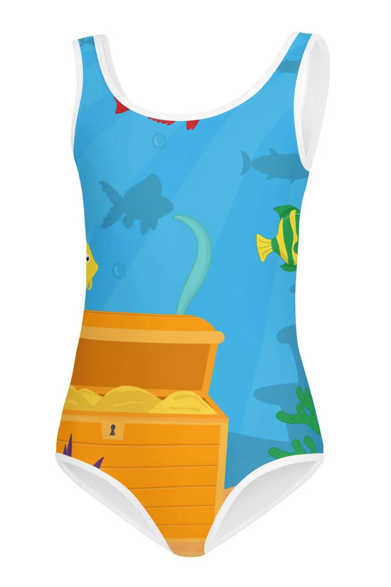 Comfortable Fit Deep Fade Kids Swimsuit - IVORYNN