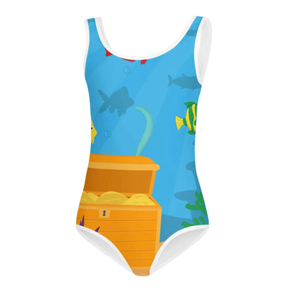 Comfortable Fit Deep Fade Kids Swimsuit - IVORYNN