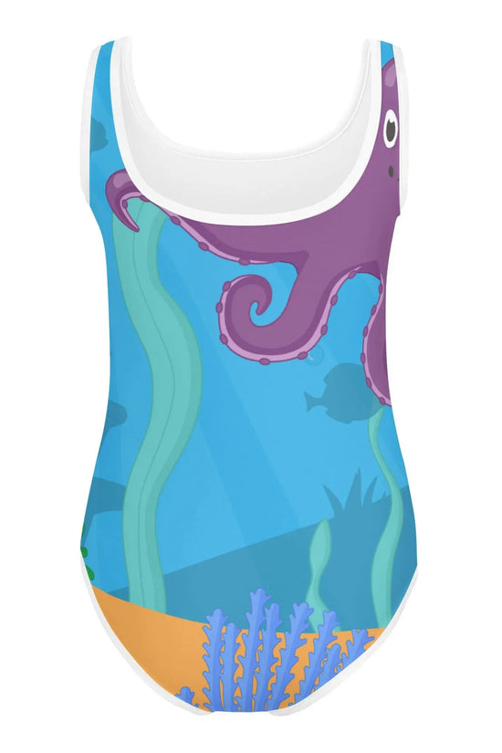 Comfortable Fit Deep Fade Kids Swimsuit - IVORYNN