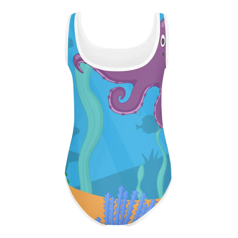 Comfortable Fit Deep Fade Kids Swimsuit - IVORYNN