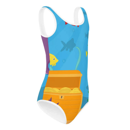 Comfortable Fit Deep Fade Kids Swimsuit - IVORYNN
