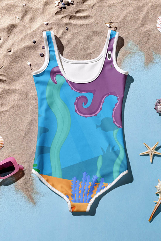 Comfortable Fit Deep Fade Kids Swimsuit - IVORYNN