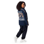 Comfortable Navy hockey fan Sports jersey - IVORYNN