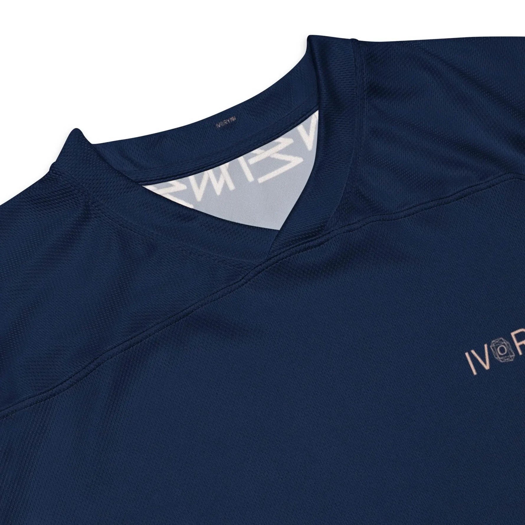 Comfortable Navy hockey fan Sports jersey - IVORYNN