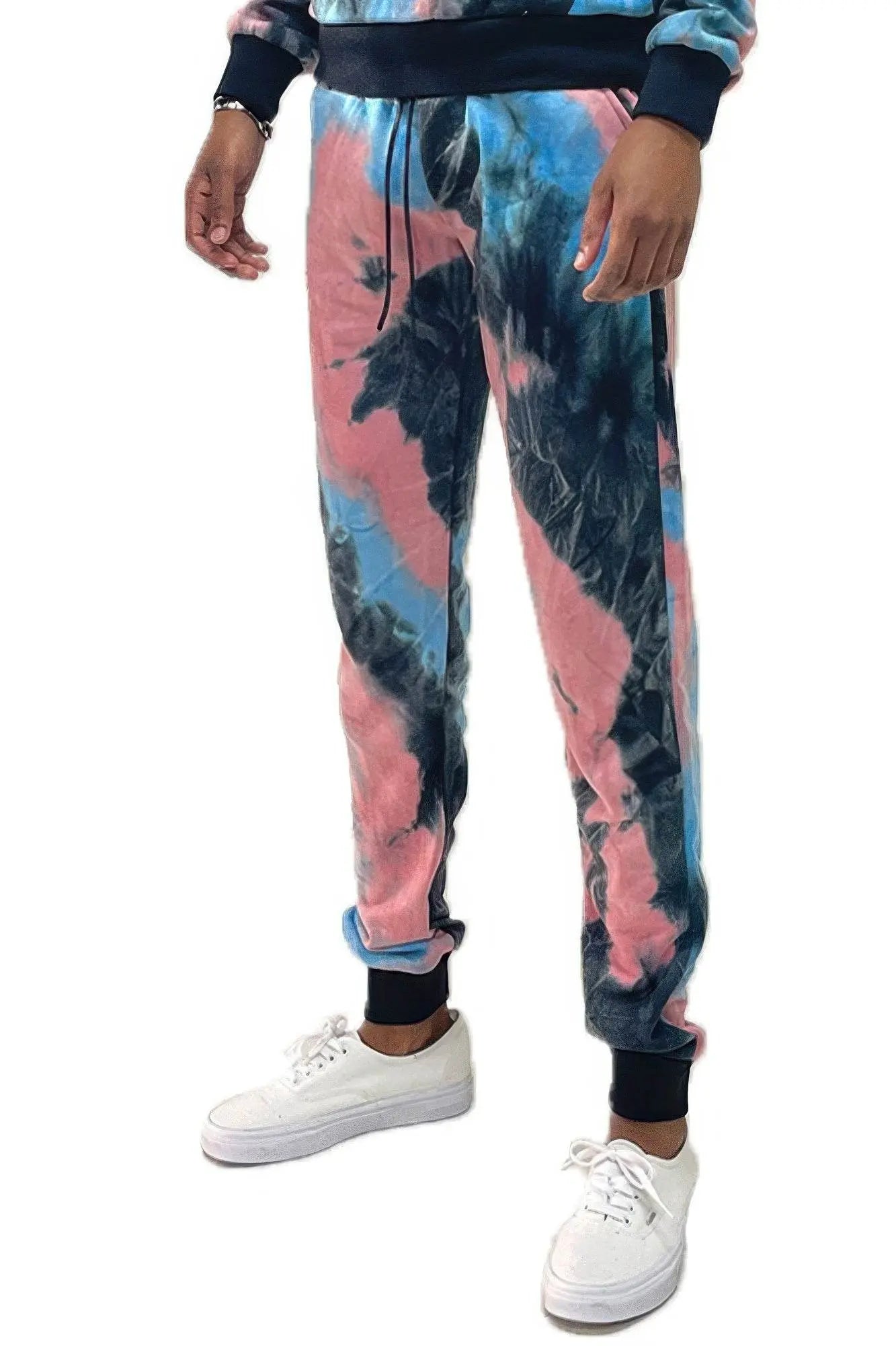 Cotton Tye Dye Sweat Pants - IVORYNN