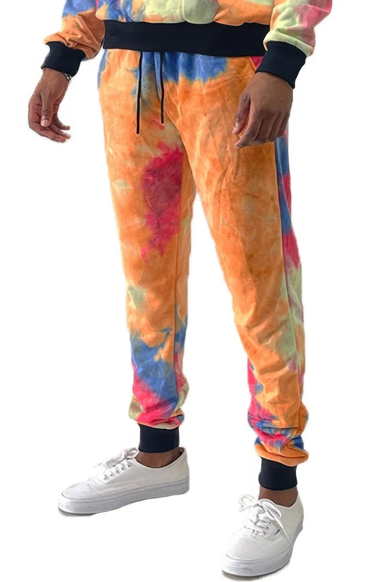 Cotton Tye Dye Sweat Pants - IVORYNN