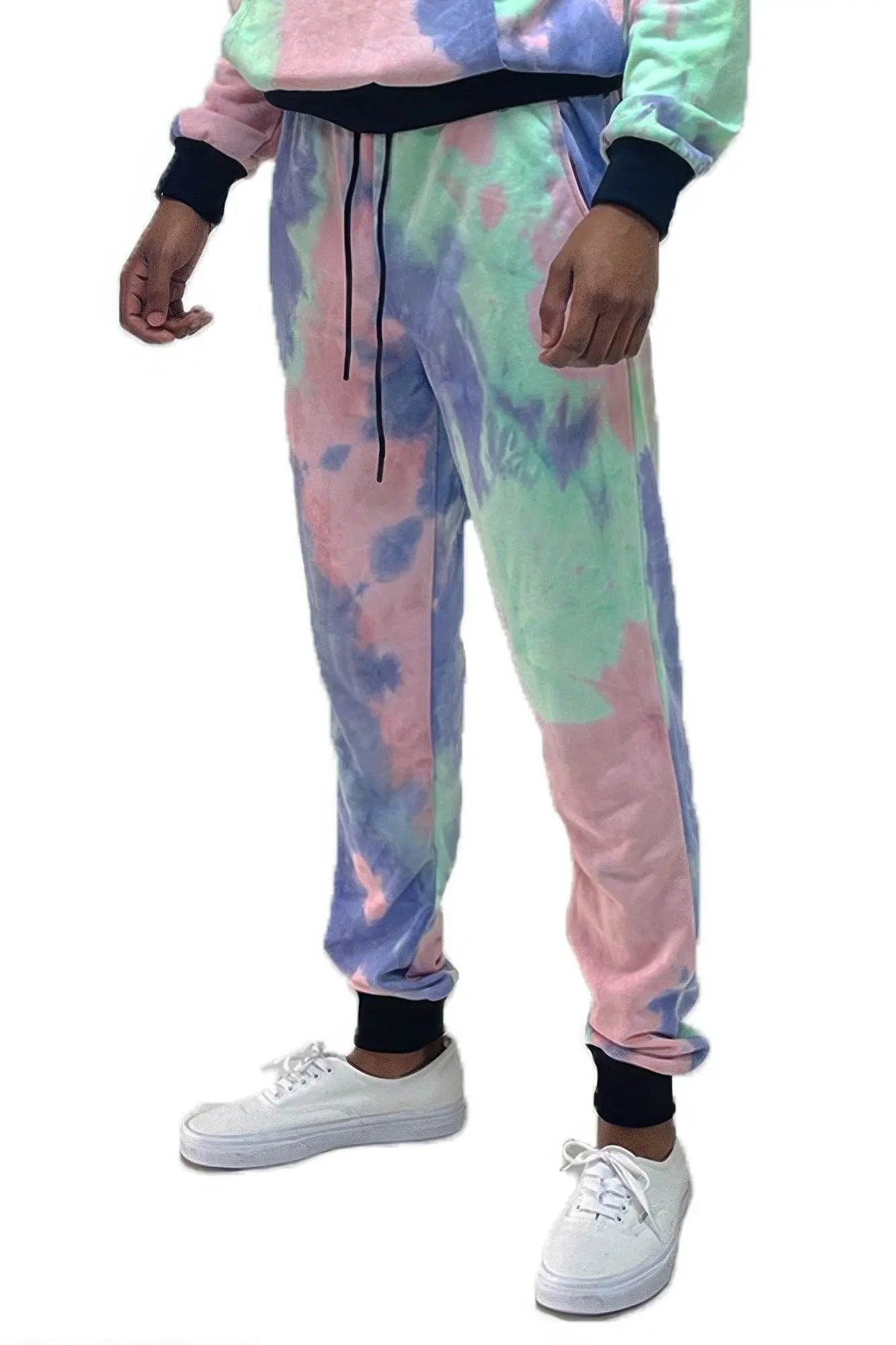 Cotton Tye Dye Sweat Pants - IVORYNN