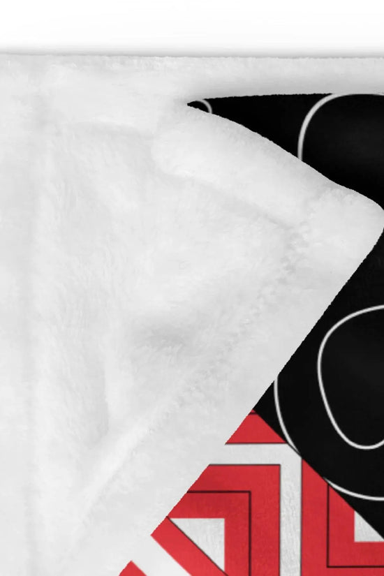 Country Flag floral Throw Blanket - IVORYNN