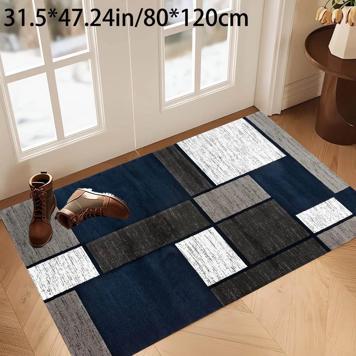 Crystal Velvet 3D Soft Carpet - IVORYNN