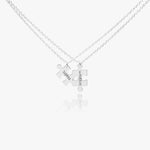 Customize Name Couble Puzzle Necklace - IVORYNN