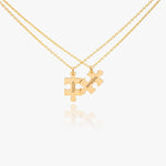 Customize Name Couble Puzzle Necklace - IVORYNN