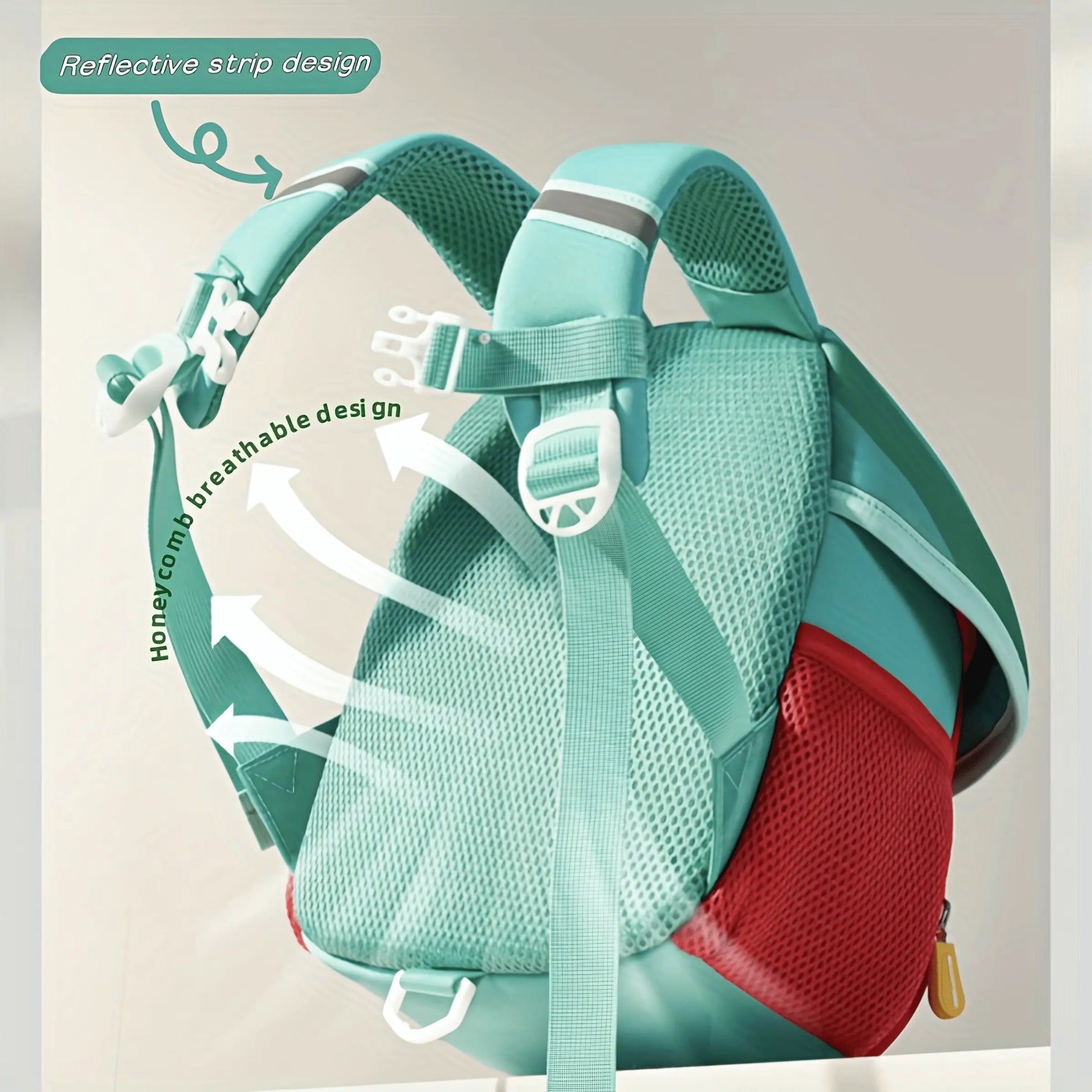 Cute Cartoon Lightweight Anti Loss Backpack - IVORYNN