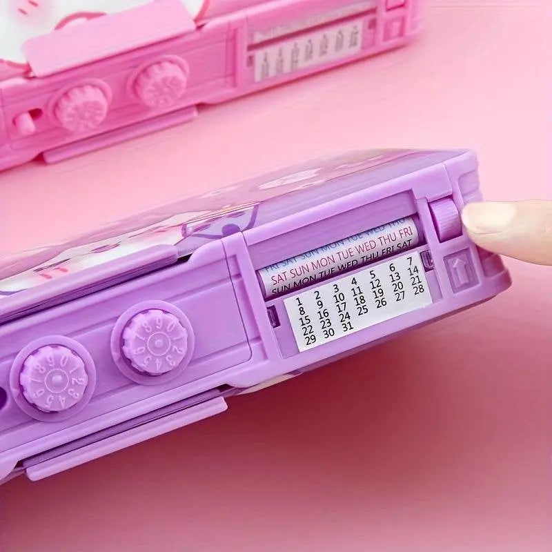 Cute Stationery Box Double Layer Pencil Case - IVORYNN