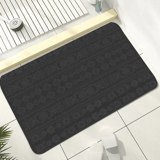 Diatom Mud Diatomite Bath Velvet Gray Mat - IVORYNN
