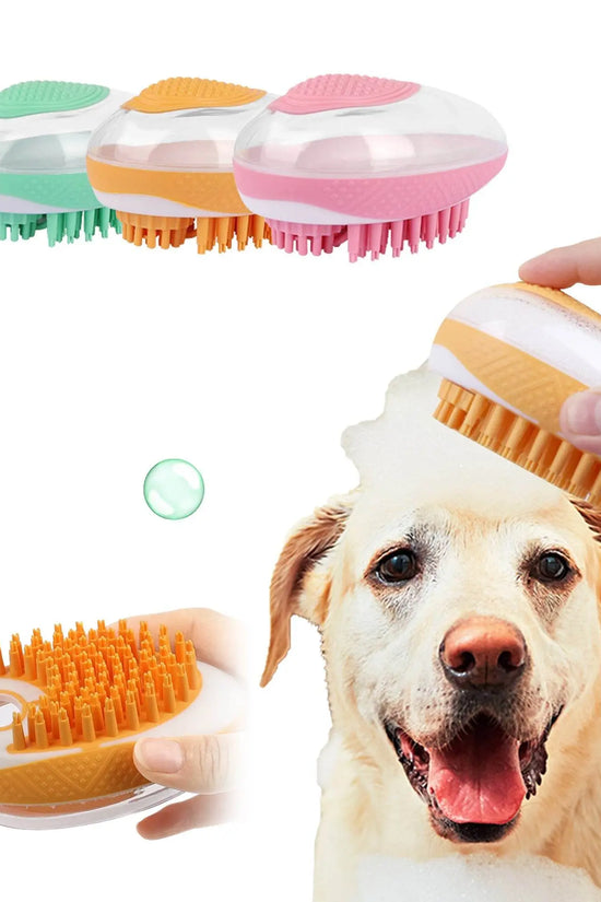 Dog Cat Bath Brush 2-in-1 - IVORYNN