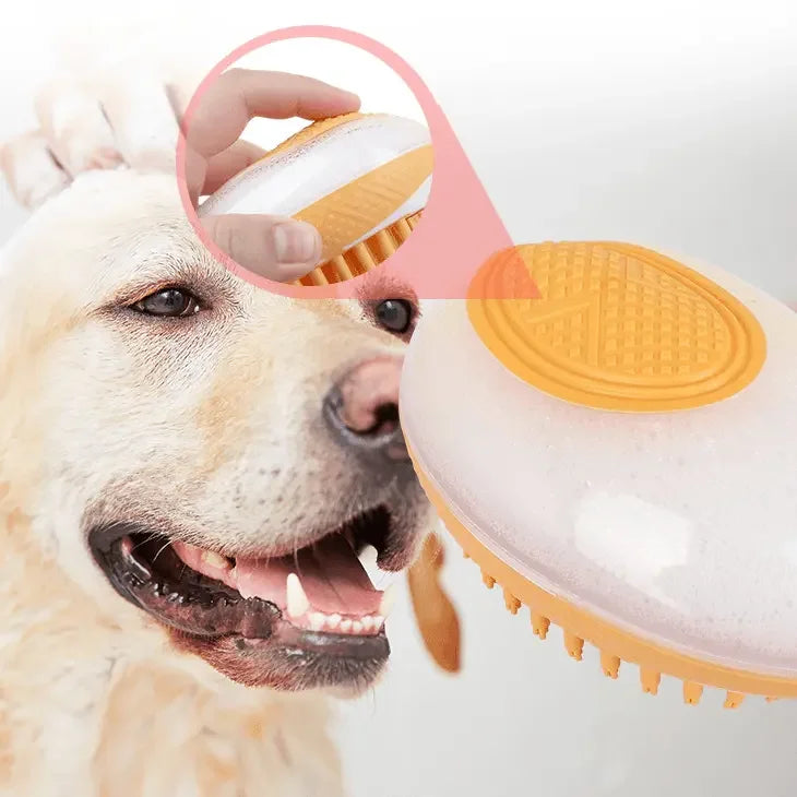 Dog Cat Bath Brush 2-in-1 - IVORYNN