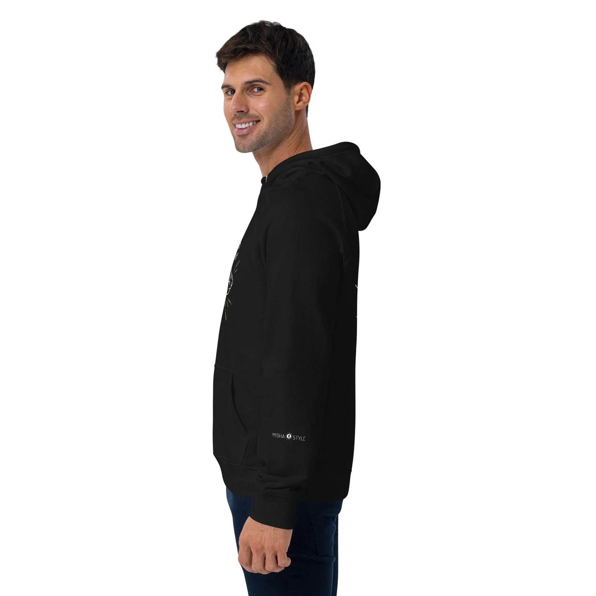 Don't Quit eco raglan Men hoodie - IVORYNN
