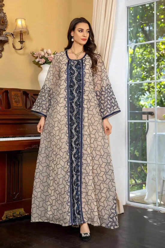 Eid & Ramadan Turkish Luxury Jalabiya - IVORYNN