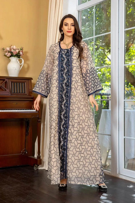 Eid & Ramadan Turkish Luxury Jalabiya - IVORYNN