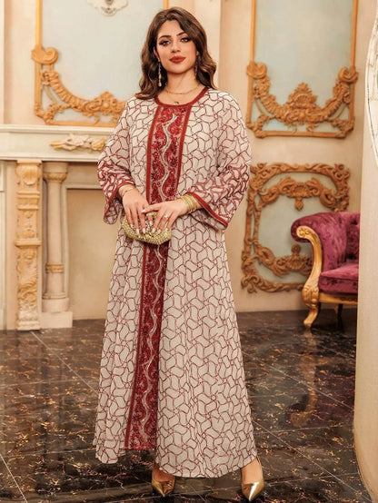 Eid & Ramadan Turkish Luxury Jalabiya - IVORYNN